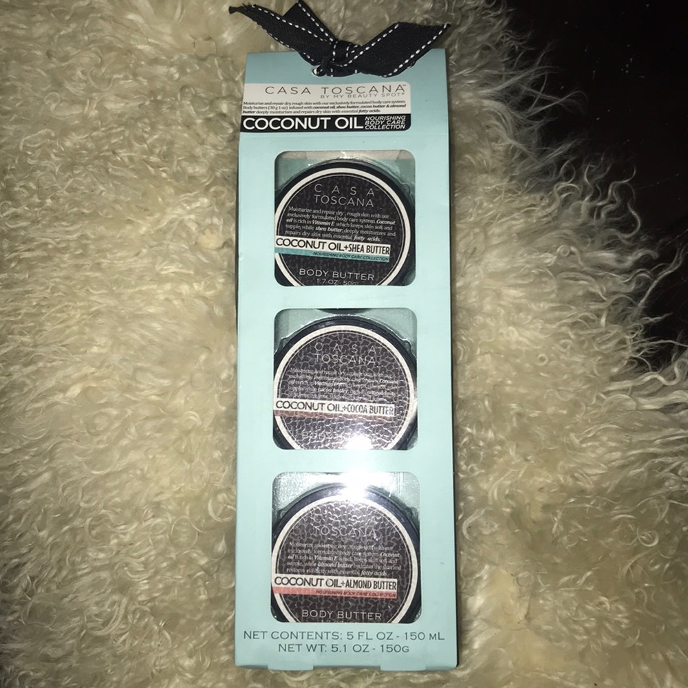 Coconut oil Body butter trio